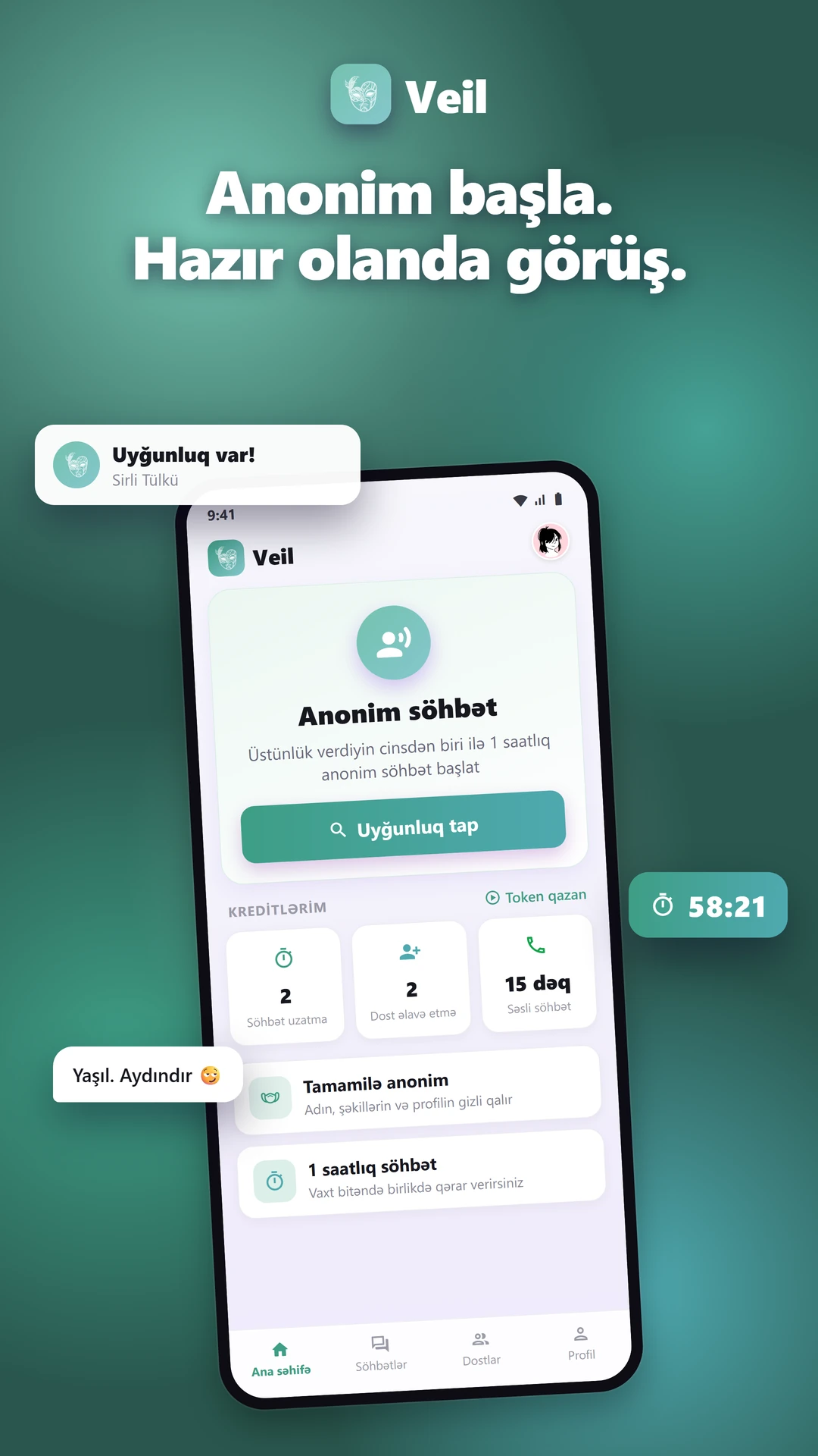 Veil: Anonim Tanışlıq