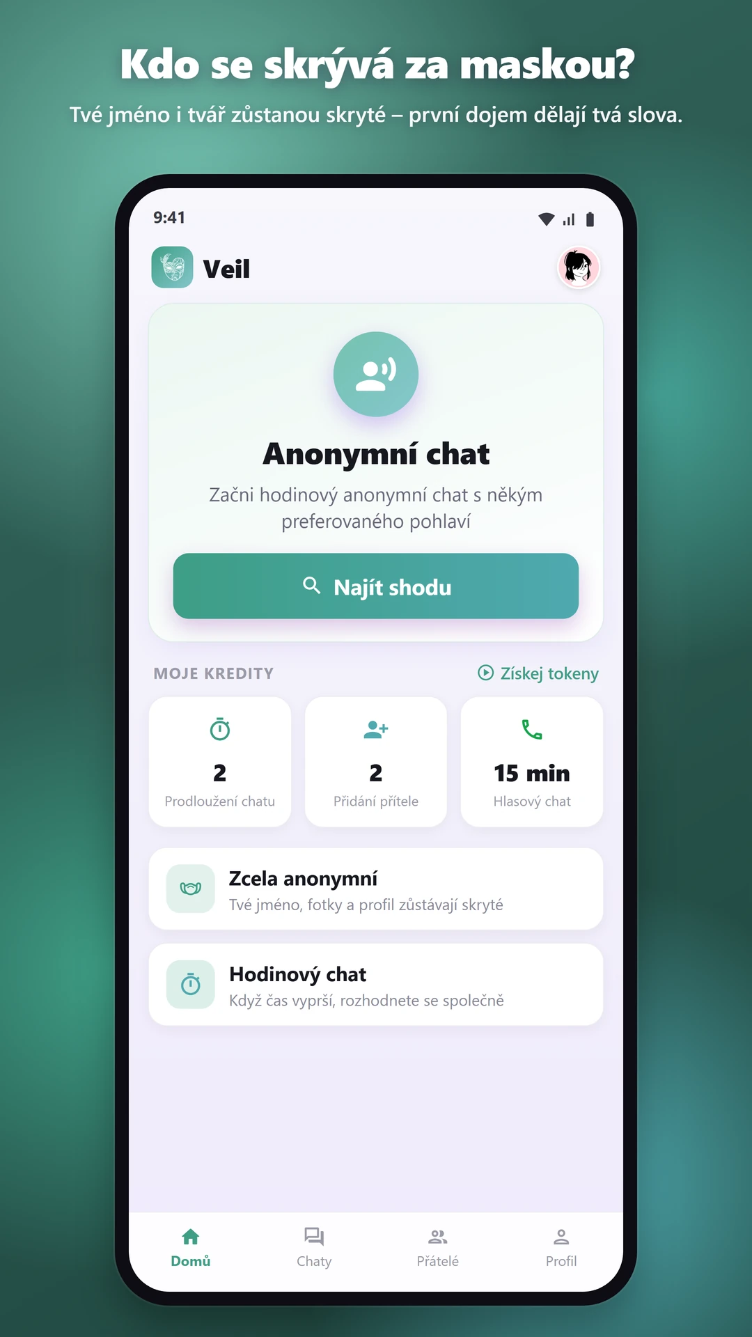100% ANONYMNĚ