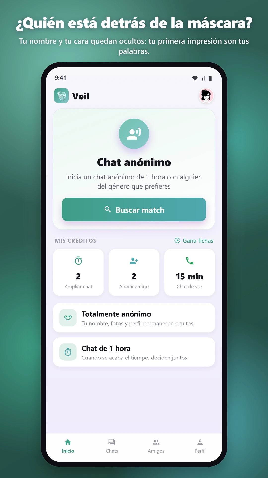 100 % ANÓNIMO