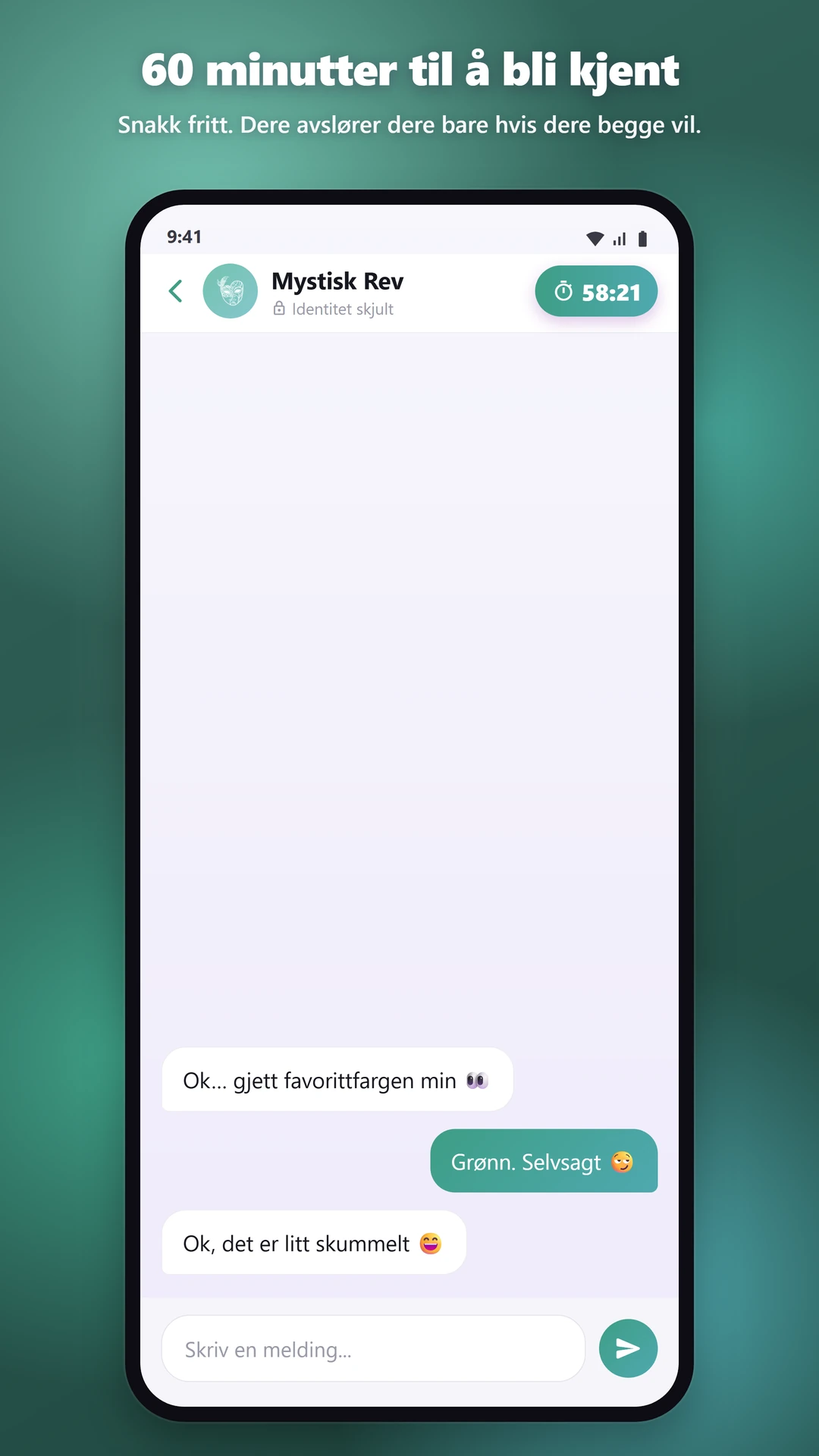 EN CHAT MED KLOKKE