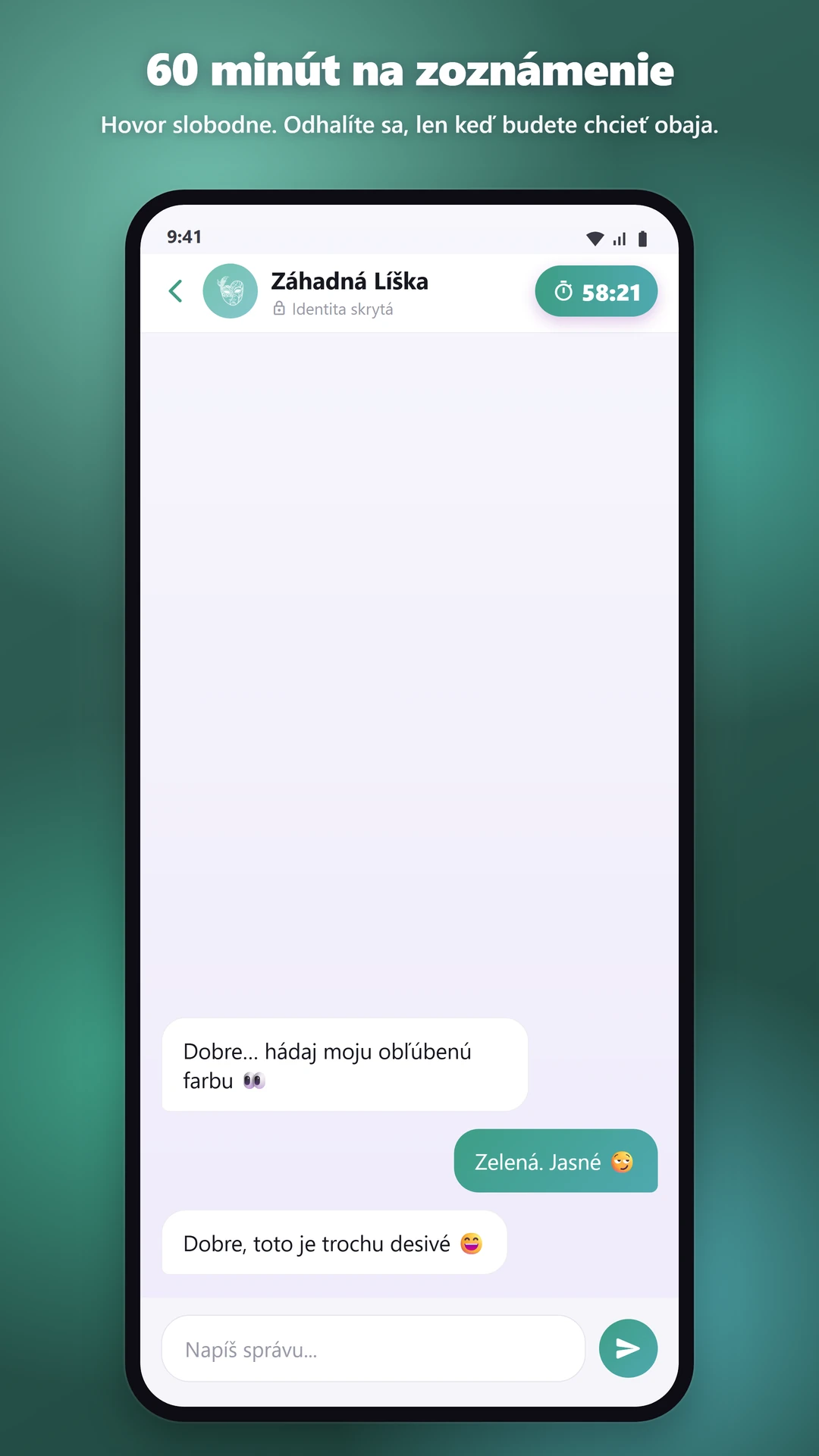 CHAT, KTORÝ MÁ ČAS