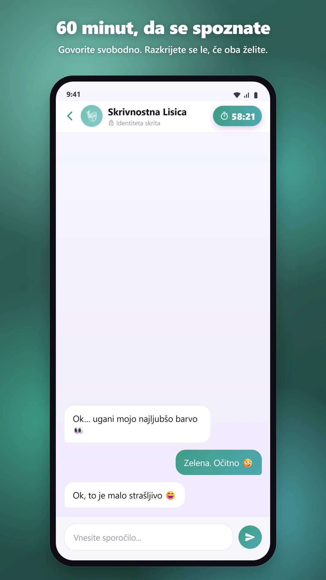POGOVOR, KI IMA ČAS