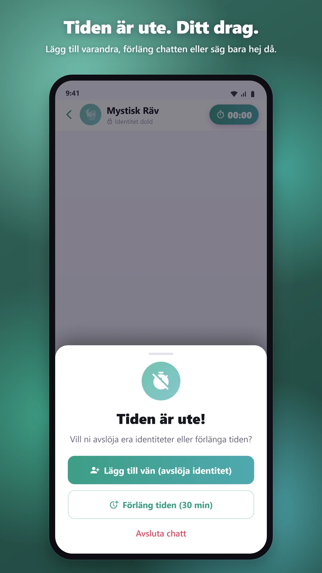 DEJTING, VÄNSKAP OCH DET SOM KOMMER SEN